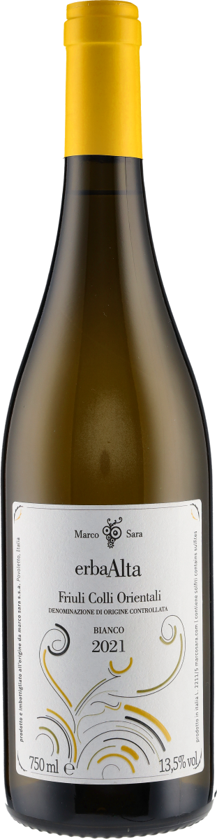 Erba Alta Friuli Colli Orientali DOC 2021 Marco Sara