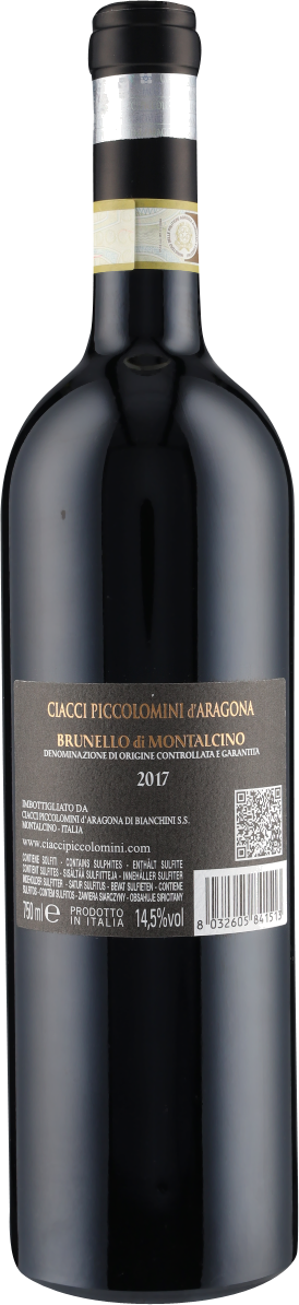 Brunello di Montalcino DOCG 2017 Ciacci Piccolomini