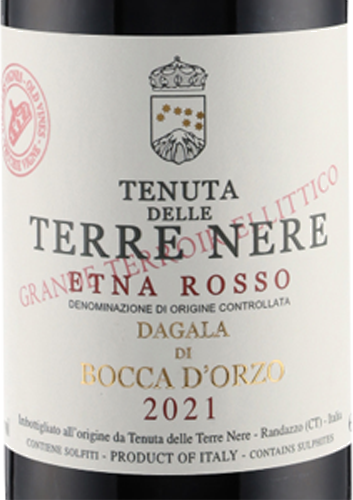 Etna Rosso DOC Dagala Di Bocca D Orzo 2021 Terre Nere