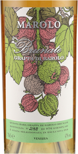 Grappa di Barolo Brunate Marolo 47° Marolo Grappe NV