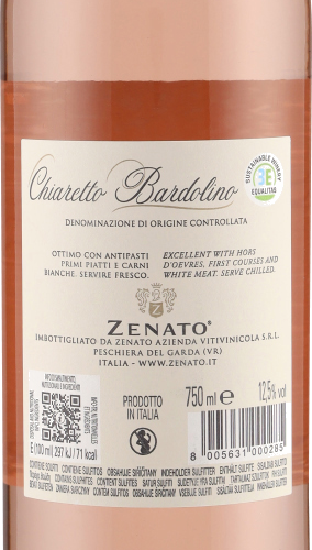 Bardolino Chiaretto DOC 2025 Zenato