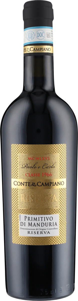 Primitivo di Manduria Riserva Conte di Campiano