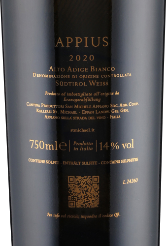 Appius Weißweincuvée Alto Adige DOC 2020 St. Michael-Eppan