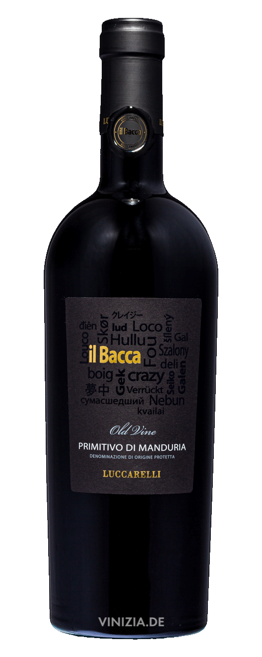 Primitivo di Manduria Il Bacca Old Vine DOP Luccarelli