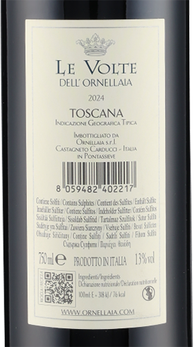 Le Volte Rosso Toscana IGT 2024 Ornellaia