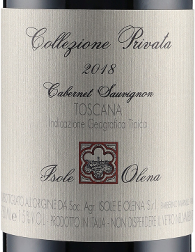 Cabernet Sauvignon IGT Collezione Privata 2018 Isole e Olena