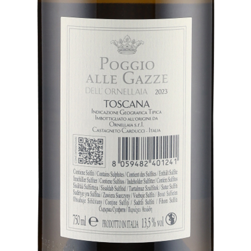 Poggio alle Gazze dell'Ornellaia IGT 2023 Ornellaia