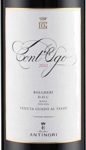 Cont'Ugo Rosso Bolgheri DOC 2022 Antinori