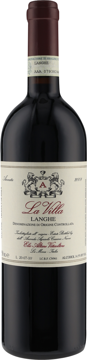 Langhe rosso La Villa DOC 2008 Altare