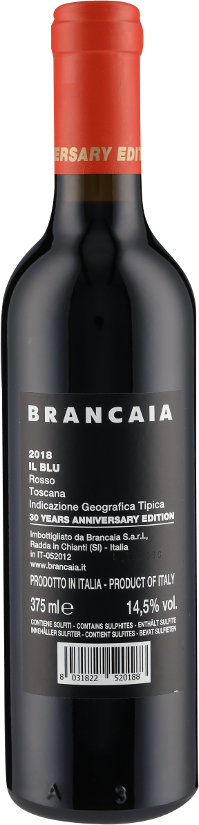 Brancaia Il Blu 30th Anniversary Edition 2018 0.375 L Casa Brancaia