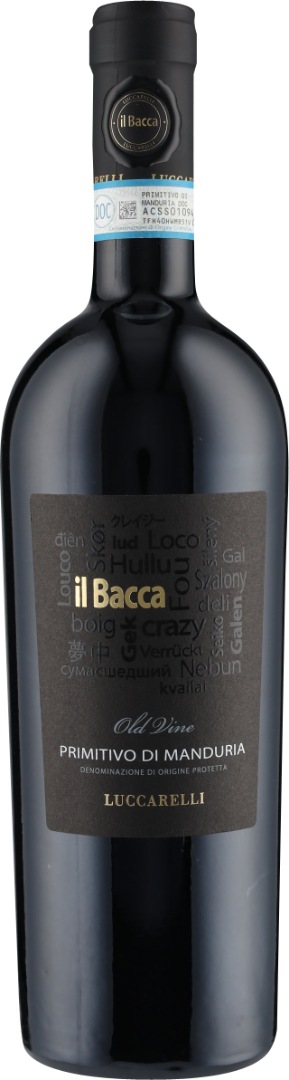 Primitivo di Manduria Il Bacca Old Vine DOP 2021 Luccarelli