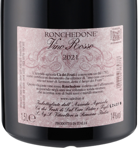 Ronchedone 2021 1.5 L Ca dei Frati