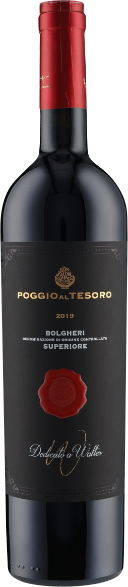 Dedicato a Walter Bolgheri Superiore 2019 Poggio al Tesoro