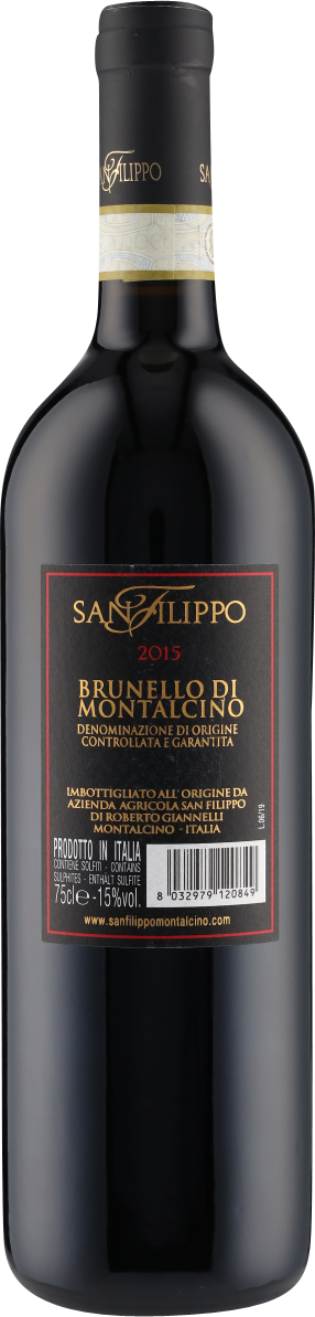 Brunello di Montalcino DOCG 2015 San Filippo