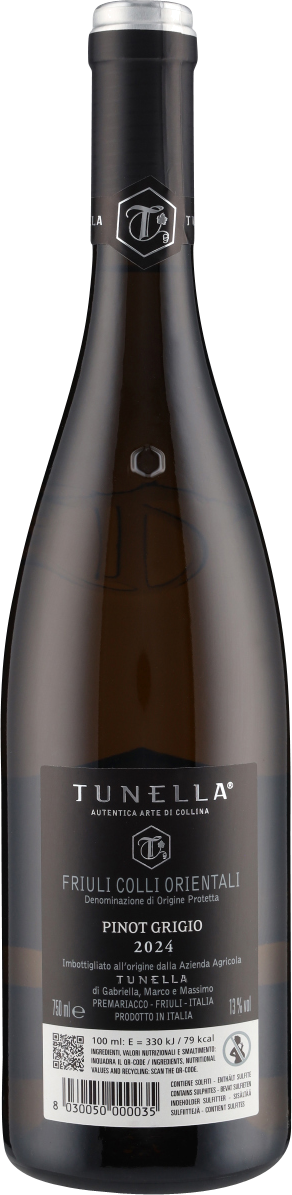 Pinot Grigio Friuli Colli Orientali DOC 2024 La Tunella