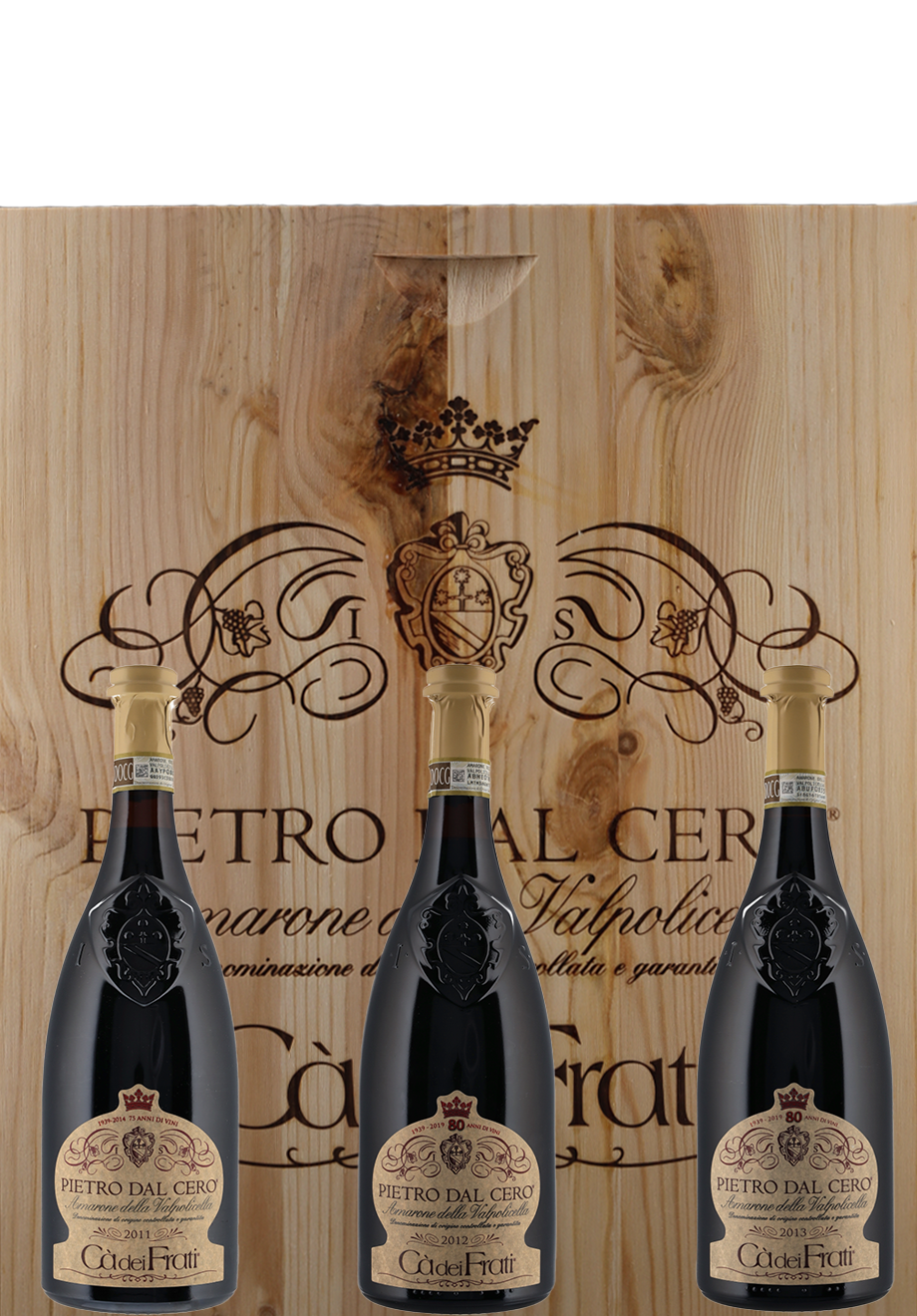 Amarone d.Valp. Pietro dal Cero DOCG 3er-Vertikale-2013