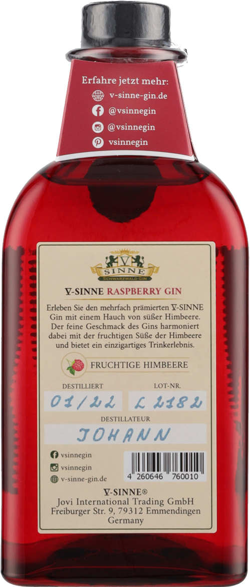 Raspberry Magic Gin V Sinne 500ml