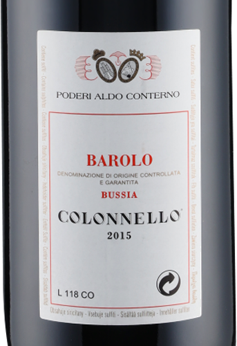 Barolo Colonnello Bussia DOCG 2015 Aldo Conterno