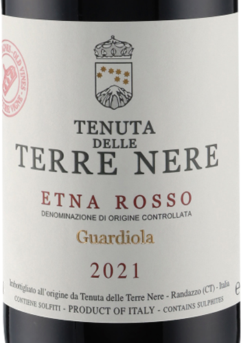 Etna Rosso DOC Guardiola 2021 Terre Nere