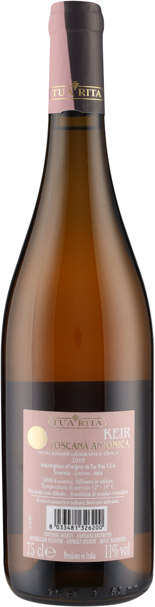 Keir Ansonica Amphora Toscana Bianco IGT 2019 Tua Rita
