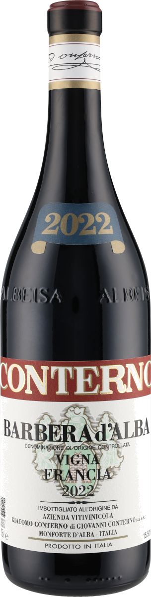 Barbera d'Alba Vigna Francia DOC 2022 Giacomo Conterno