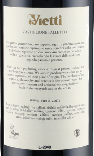 Barolo DOCG Rocche di Castiglione 2017 Vietti