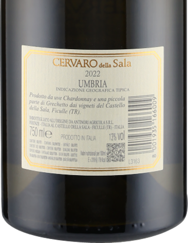 Cervaro della Sala IGT 2022 Antinori - Castello della Sala