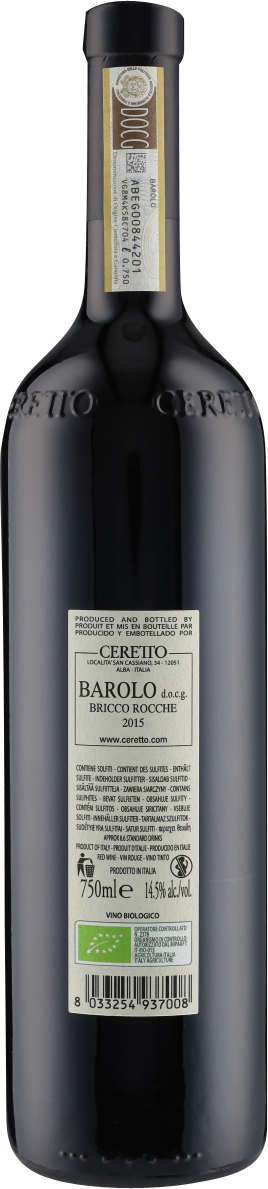 Barolo Bricco Rocche DOCG 2015 Ceretto