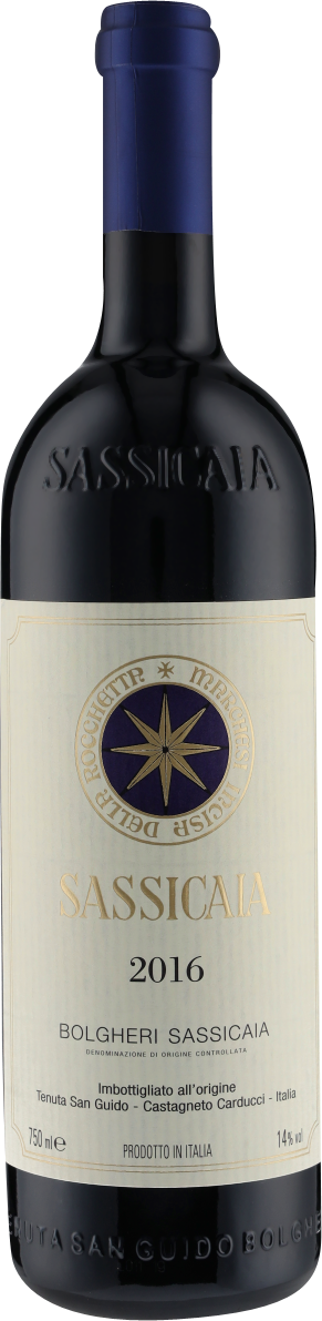 Sassicaia Bolgheri Rosso DOC 2016 San Guido