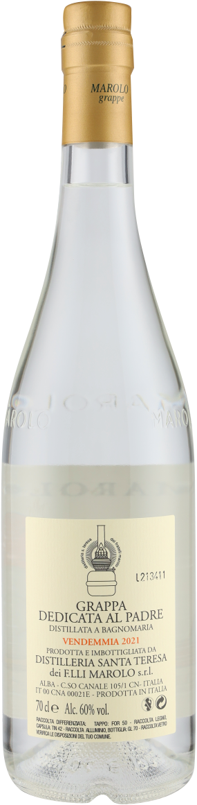 Grappa Barolo Dedicata al Padre 60° Marolo 700ml