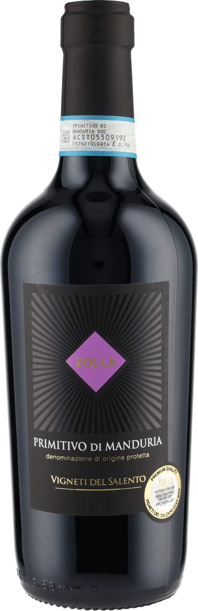 Primitivo di Manduria Zolla DOP 2022 Vign. Salento