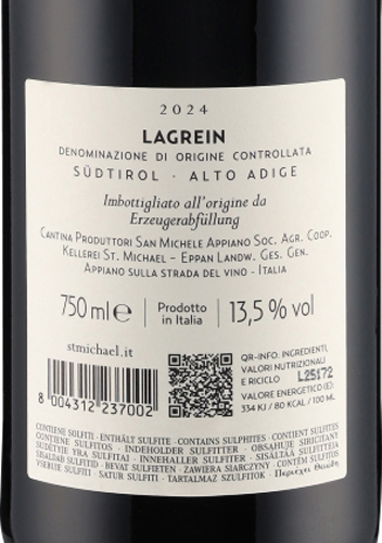 Lagrein Alto Adige DOC 2024 St.Michael-Eppan
