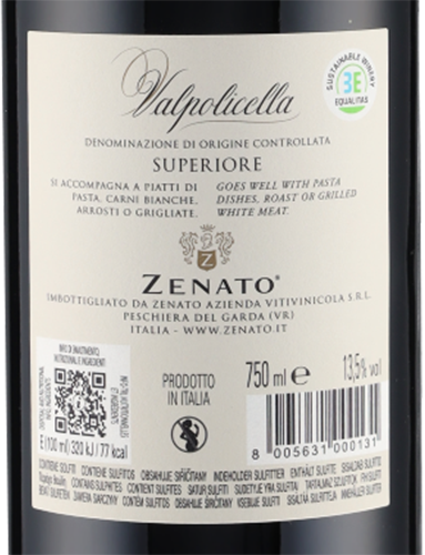 Valpolicella Superiore DOC 2022 Zenato