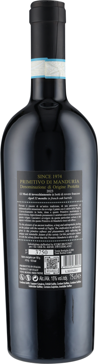 Primitivo di Manduria Since 1974 DOP 2023 Eméra