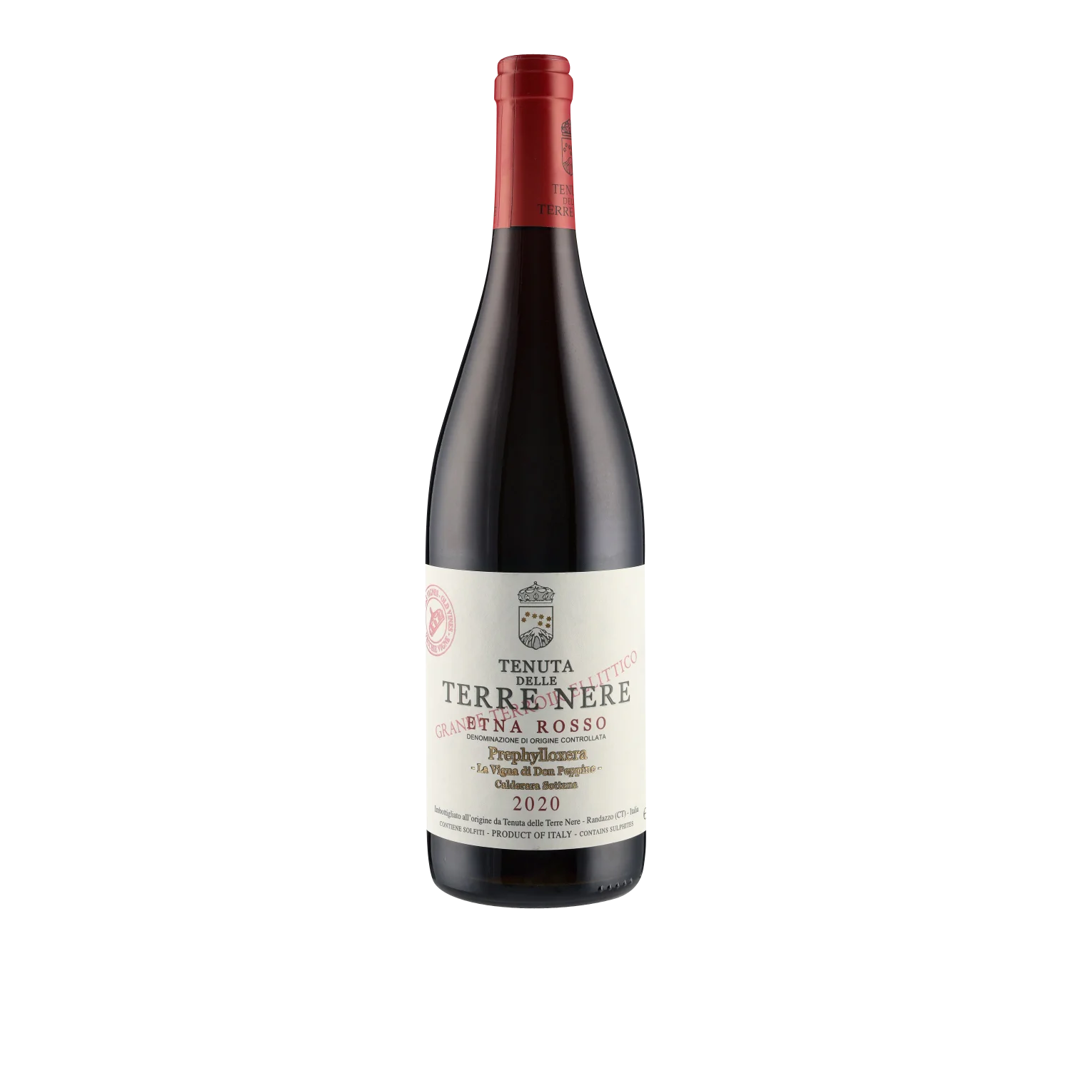 Etna Rosso DOC Prephylloxera Don Peppino 2021 Terre Nere