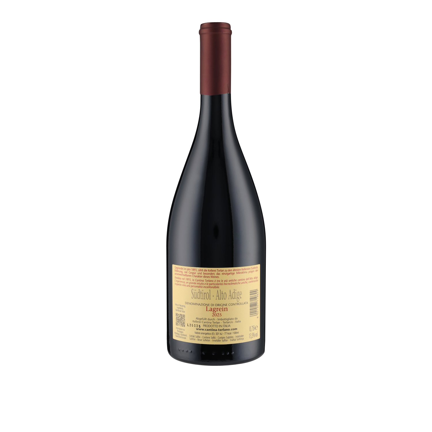 Lagrein Alto Adige DOC 2025 Cantina Terlan