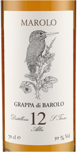 Grappa Barolo 12 Anni 50° Marolo 700ml