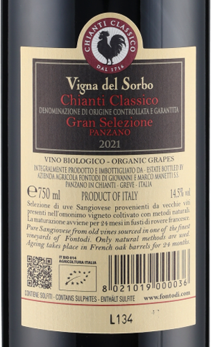 Chianti Classico Vigna del Sorbo Gran Selezione DOCG 2021 Fontodi