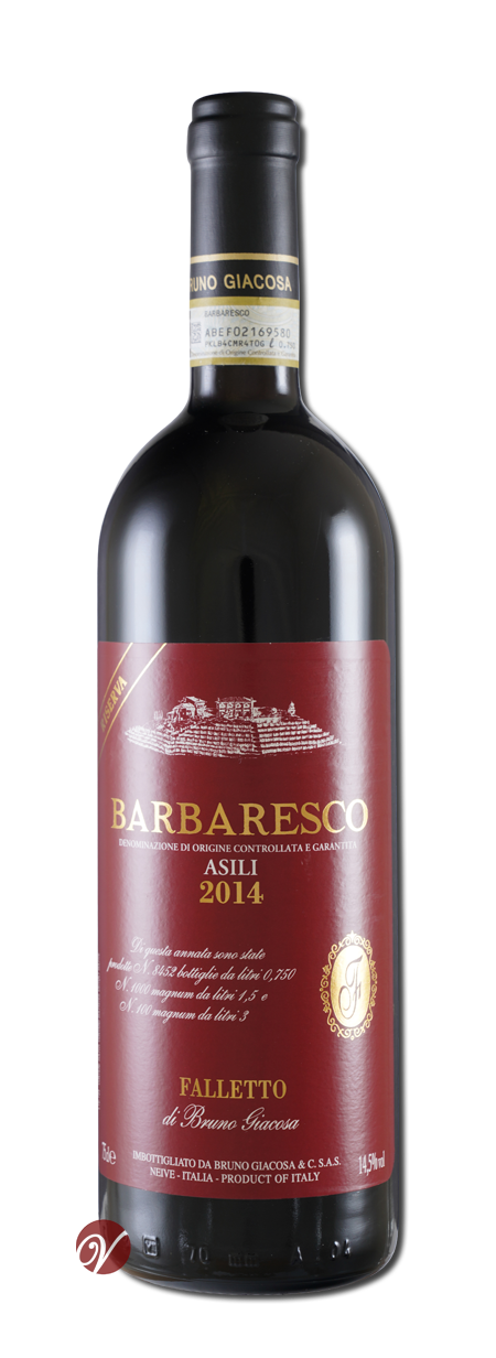 Barbaresco DOC Asili Riserva Etichetta Rossa Bruno Giacosa