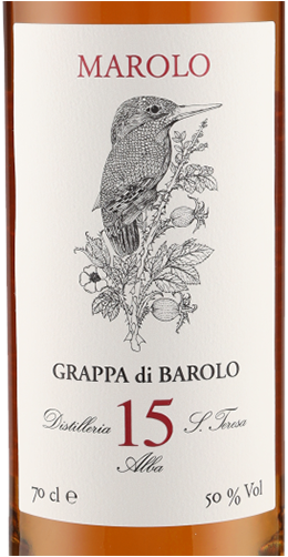 Grappa Barolo 15 Anni 50° Marolo 700ml