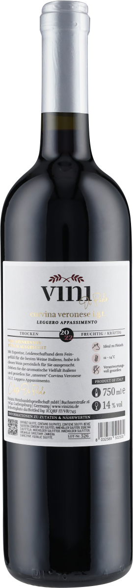 Corvina IGT 2022 Vini di Paolo