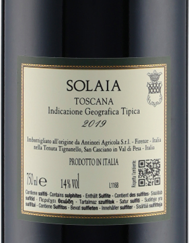 Solaia Toscana IGT 2012 Antinori