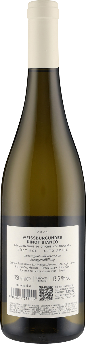 Pinot Bianco Alto Adige DOC 2024 St. Michael-Eppan
