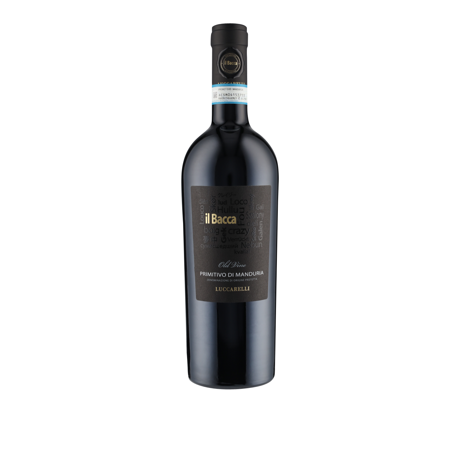 Primitivo di Manduria Il Bacca Old Vine DOP Luccarelli