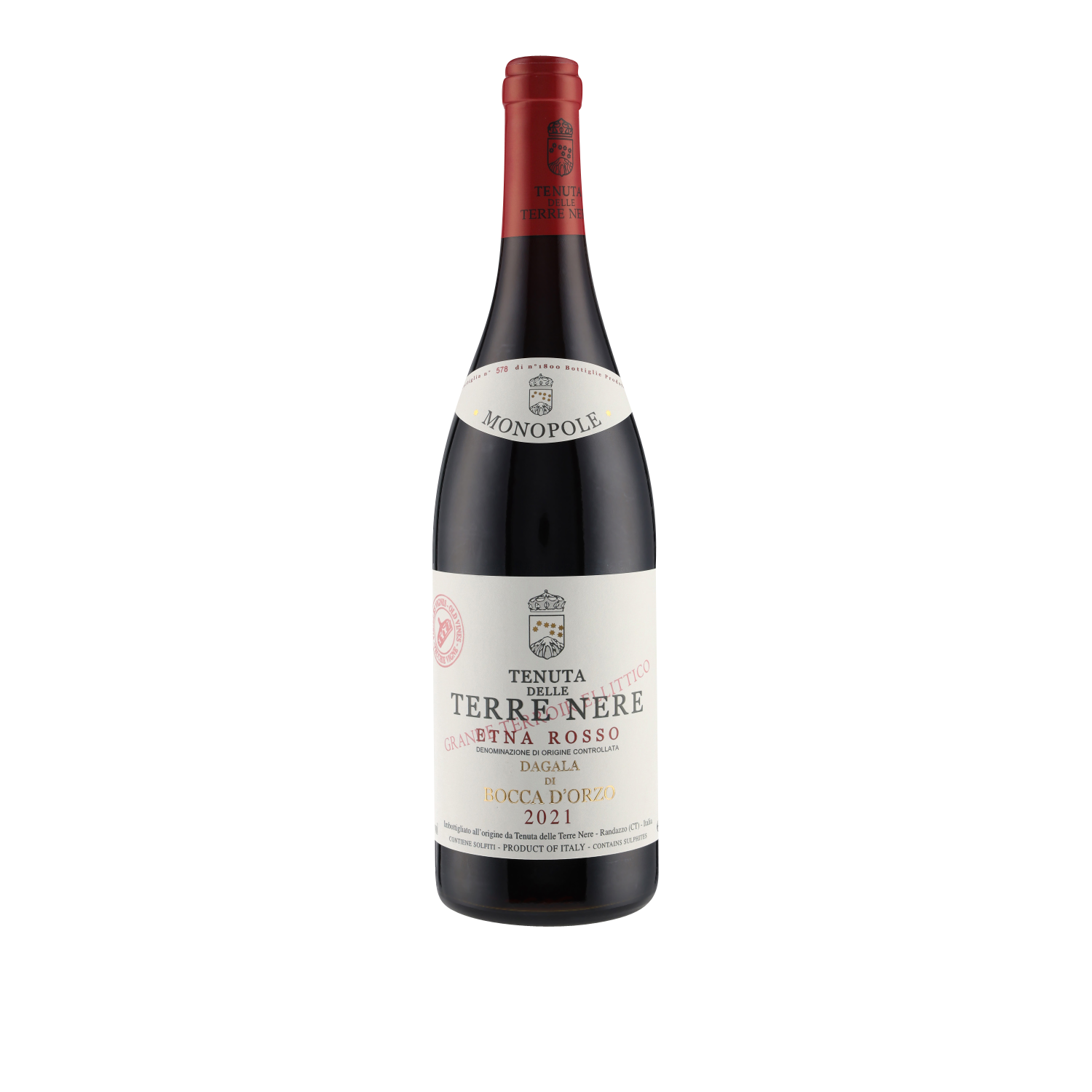 Etna Rosso DOC Dagala Di Bocca D Orzo 2021 Terre Nere