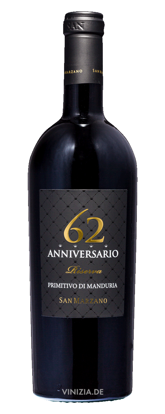 Primitivo di Manduria Riserva 62 DOP San Marzano