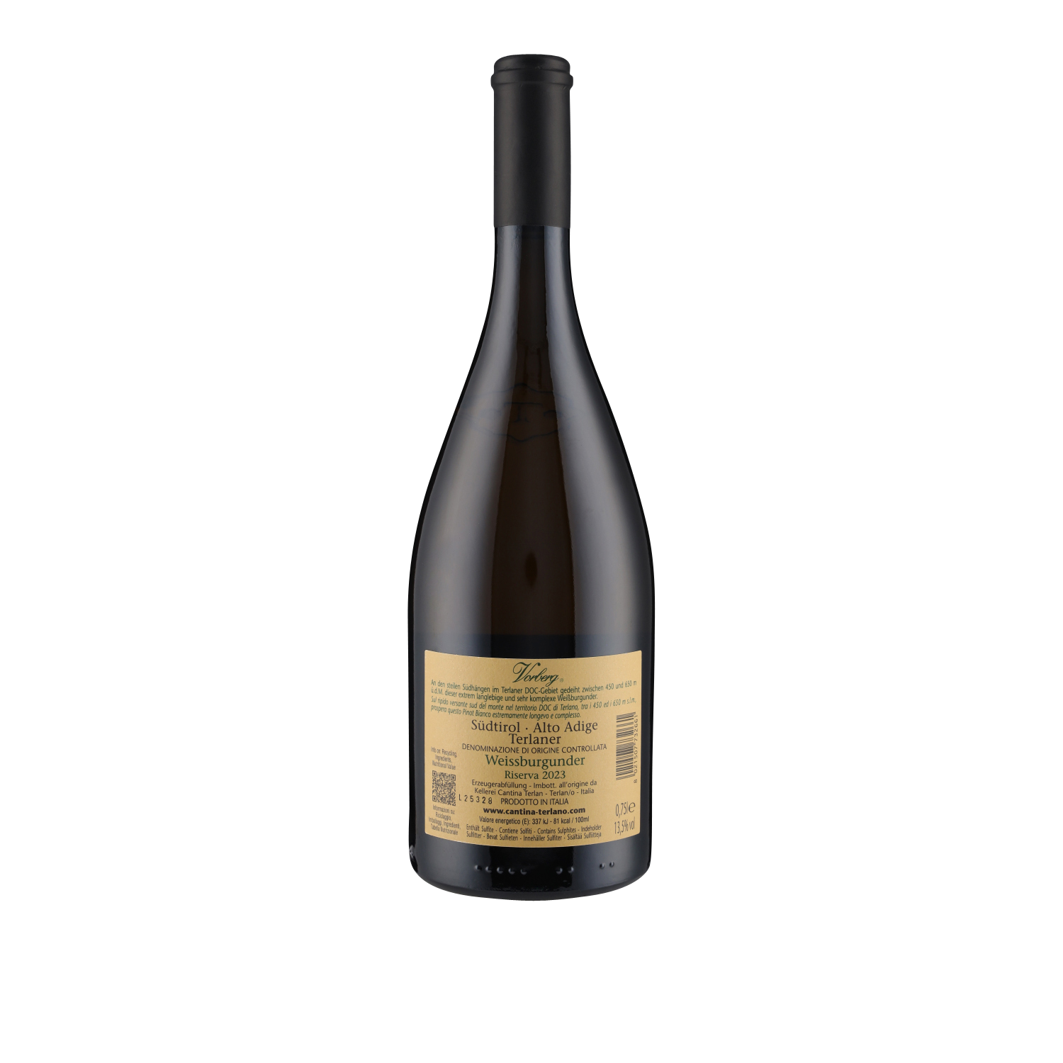 Pinot Bianco Vorberg Riserva DOC 2023 Cantina Terlan