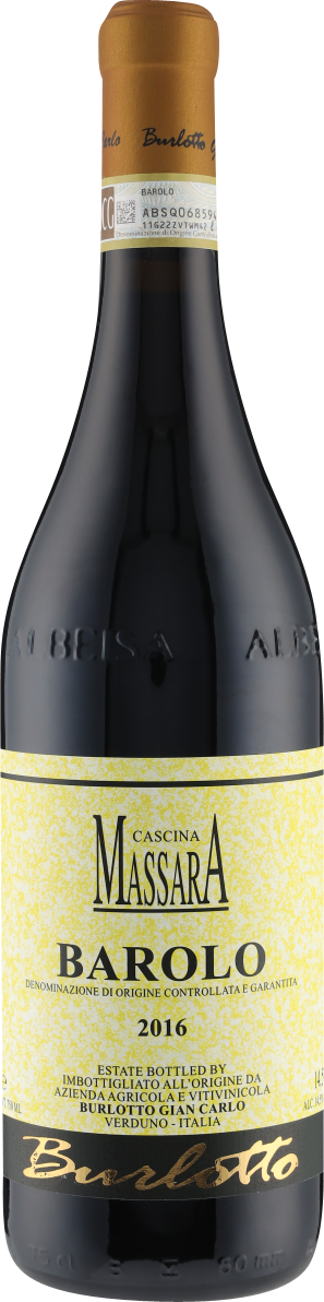 Barolo 2016 Cantina Massara - Burlotto