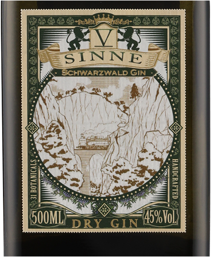 Gin Schwarzwald Dry Gin V Sinne 500ml