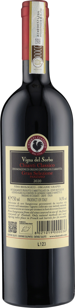 Chianti Cl. Vigna del Sorbo Gran Selezione DOCG 2020 Fontodi